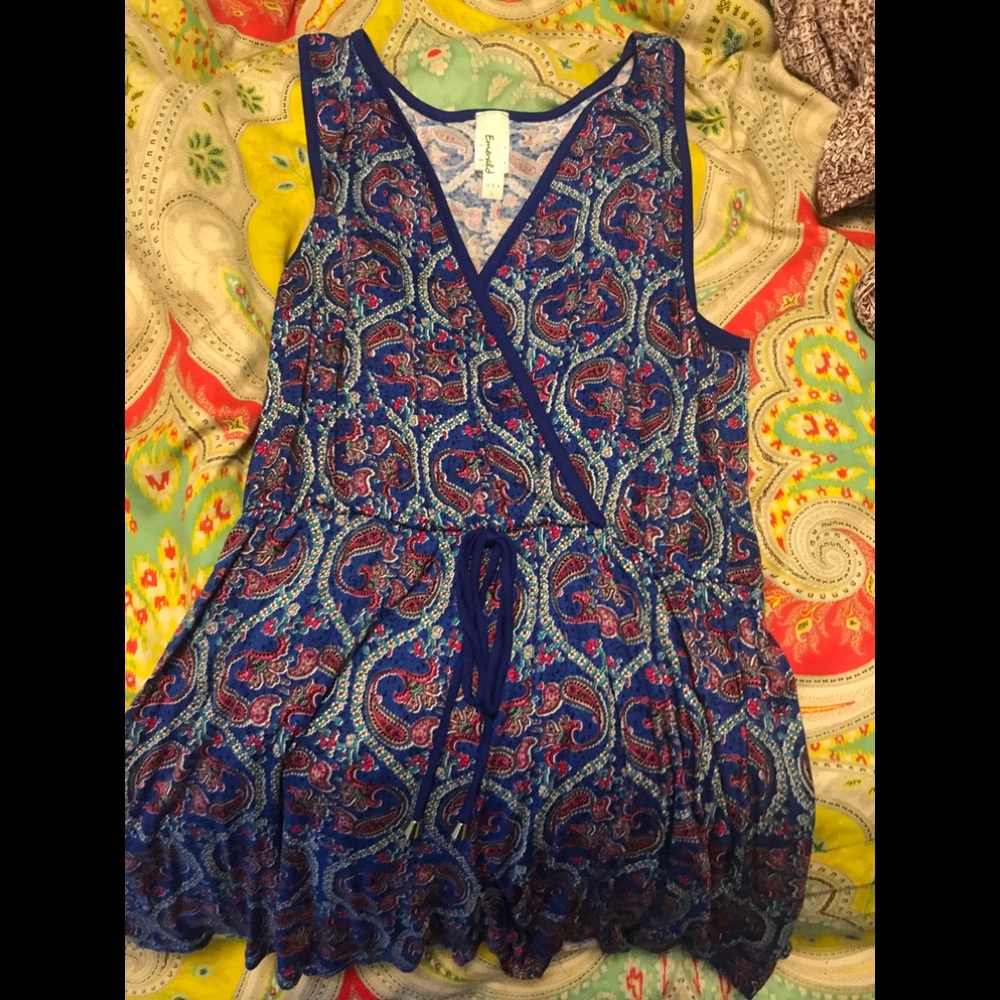 Paisley romper